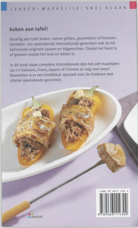 Koken Aan Tafel achterkant