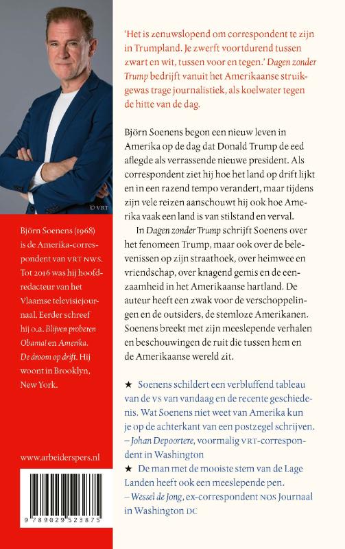 Dagen zonder Trump achterkant