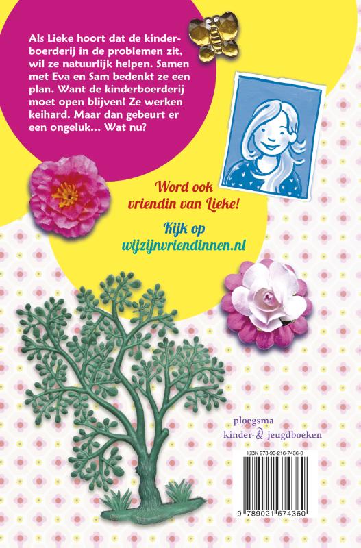 Lieke redt de dieren achterkant