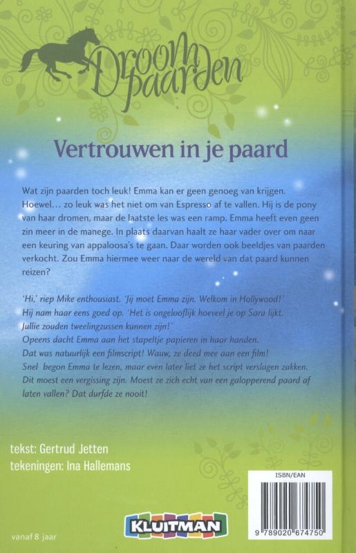 Vertrouwen in je paard / Droompaarden / 5 achterkant