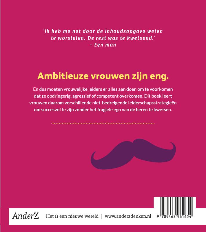 Succesvol zijn zonder het ego van de heren te kwetsen achterkant