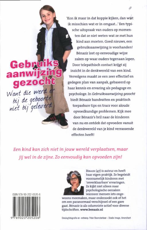 Gebruiksaanwijzing gezocht achterkant