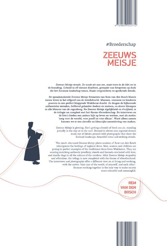 Beeld in Zeeland 3 -   Zeeuws Meisje #broederschap achterkant