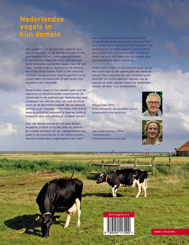 Nederlandse vogels in hun domein achterkant