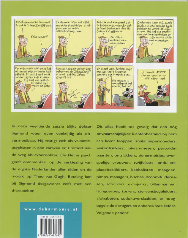 Sigmund veertiende sessie achterkant