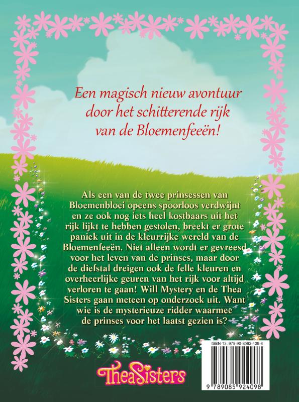 De verdwenen prinses / Thea Sisters achterkant
