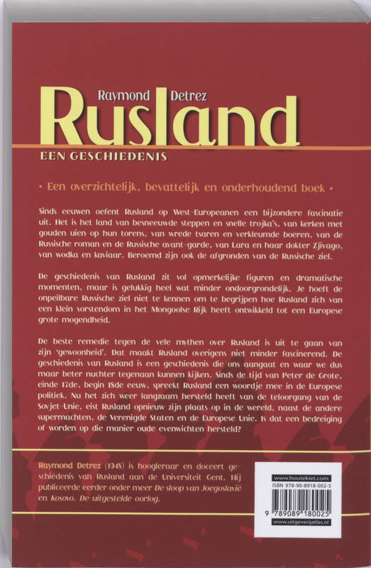 Rusland een geschiedenis achterkant