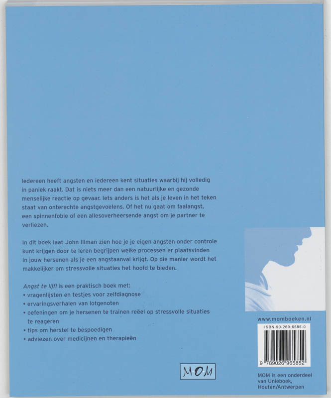 Paniek En Angst Te Lijf achterkant