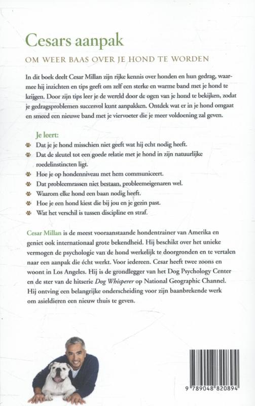 Cesars aanpak achterkant