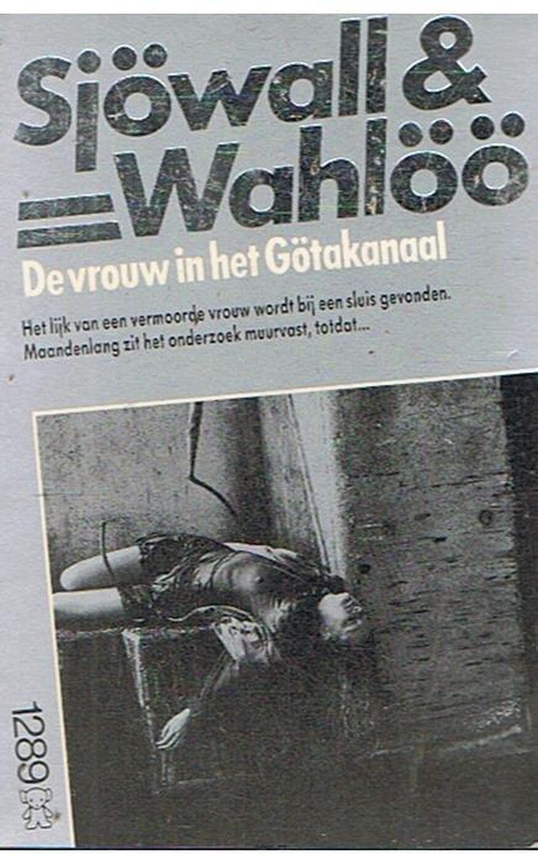 De vrouw in het Götakanaal