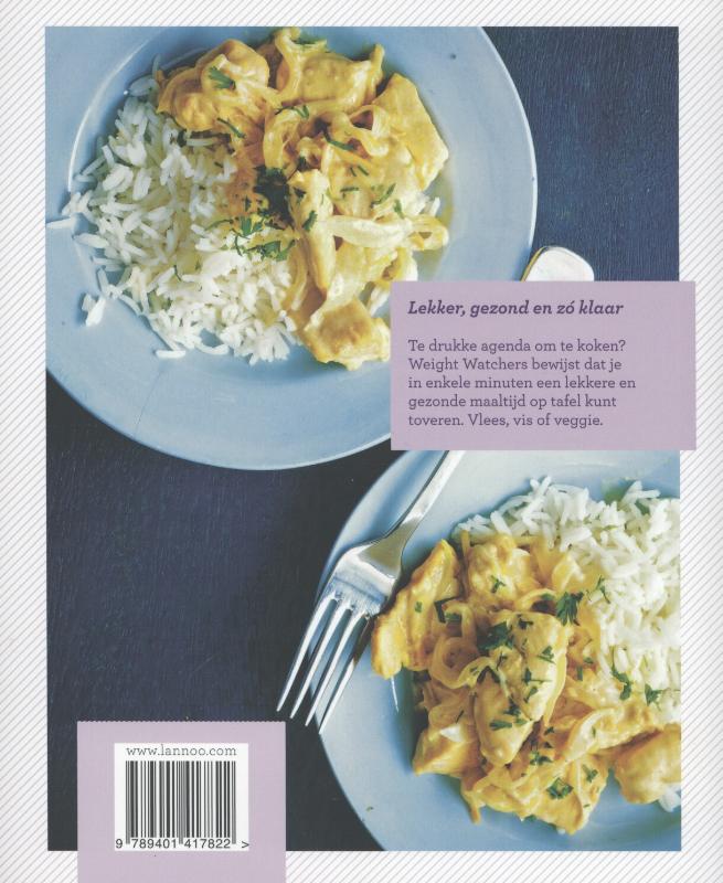 Snel klaar / Weight Watchers achterkant