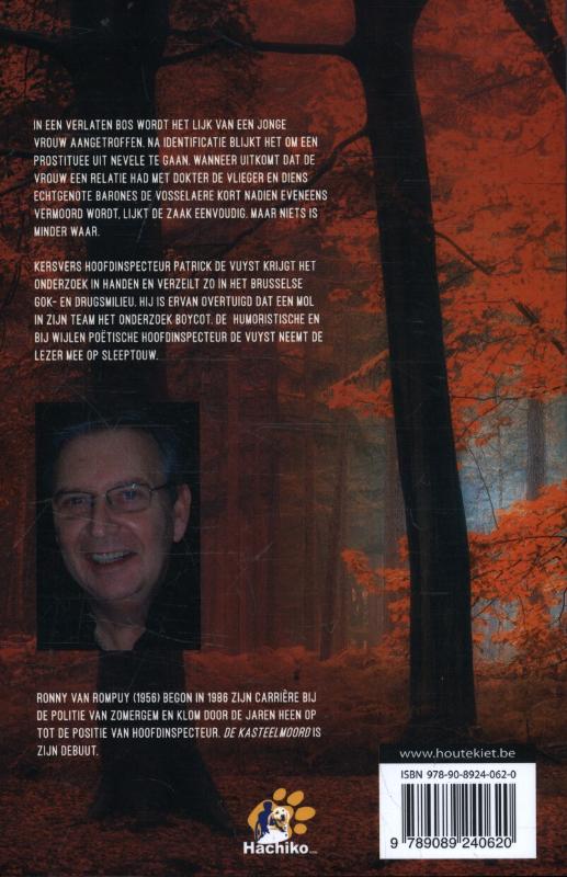 De kasteelmoord achterkant