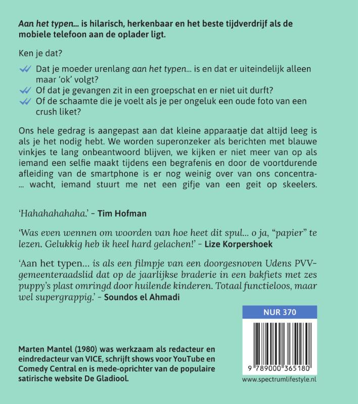 Aan het typen… achterkant