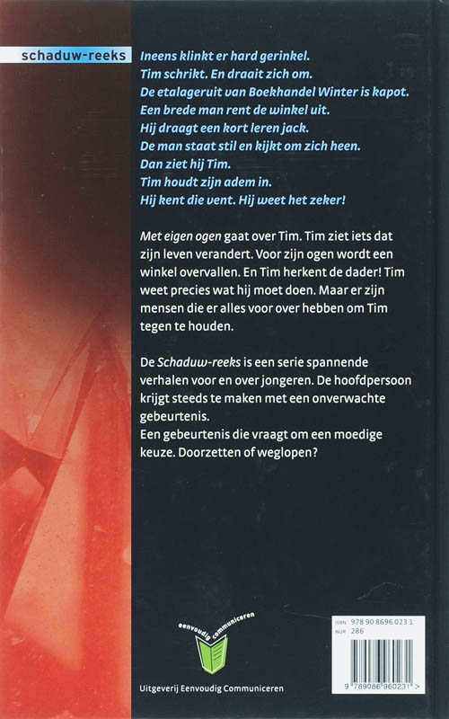 Met eigen ogen / Schaduw-reeks achterkant