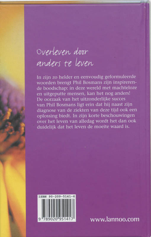 Ja ! Alleen de optimisten zullen overleven achterkant