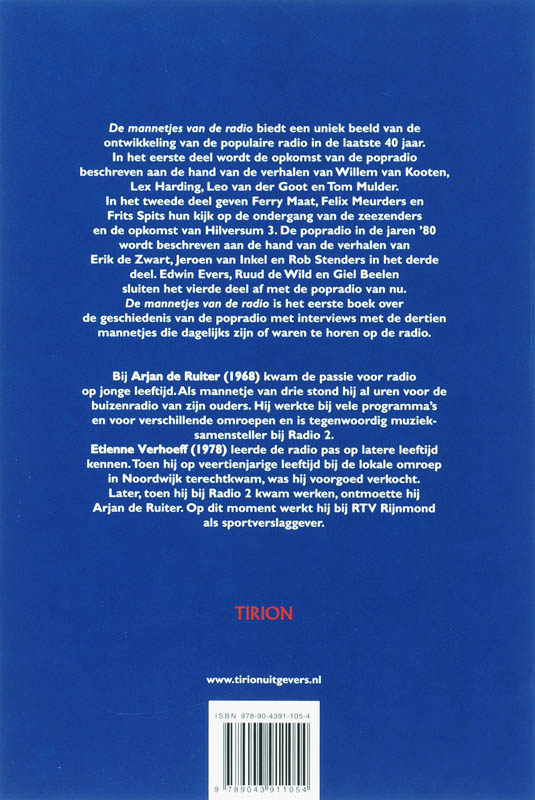 De Mannetjes Van De Radio achterkant