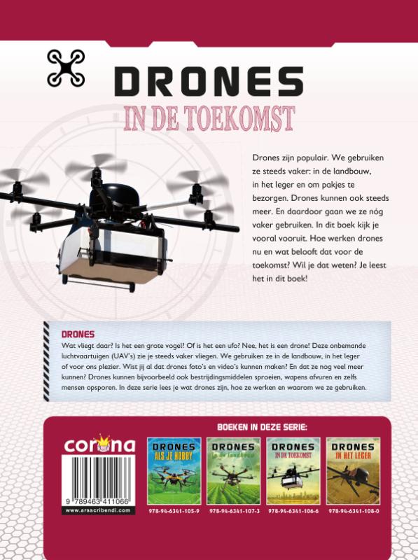 Drones in de toekomst / Drones achterkant