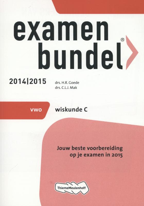 wiskunde C / Vwo 2014/2015 / Examenbundel