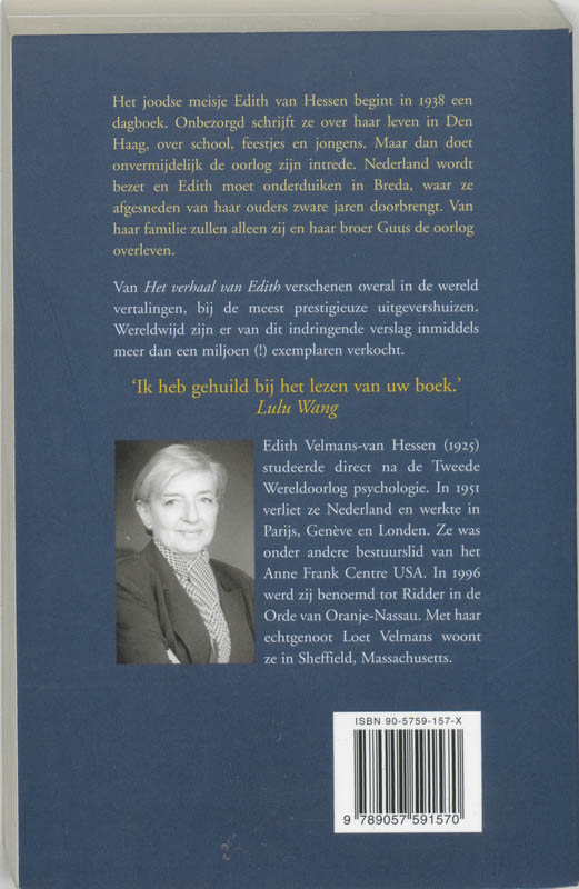 Het verhaal van Edith achterkant