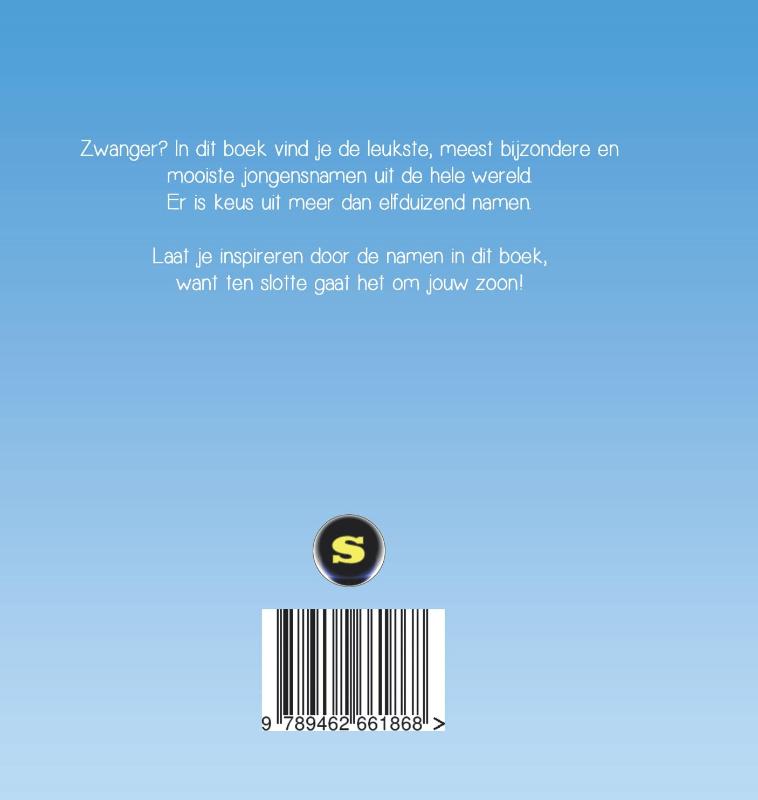 Jongensnamen achterkant