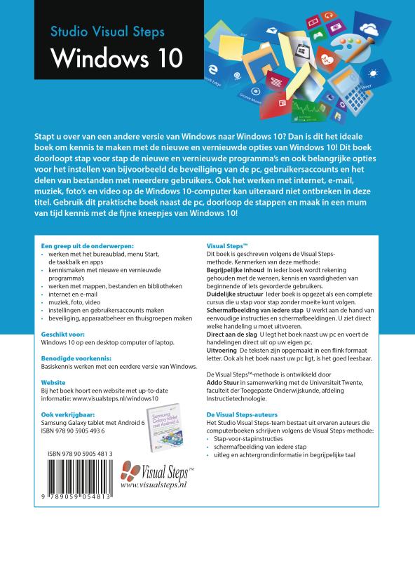 Windows 10 achterkant