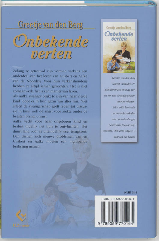 Onbekende Verten achterkant