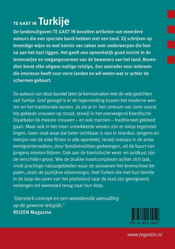 Te gast in Turkije / Te gast in... achterkant