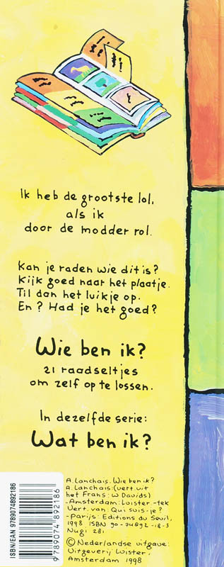 Wie Ben Ik? achterkant