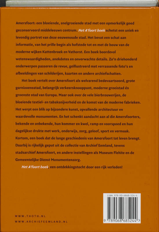 Het Amersfoort-boek 1259-2009 achterkant