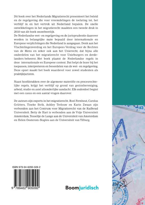 Nederlands migratierecht achterkant