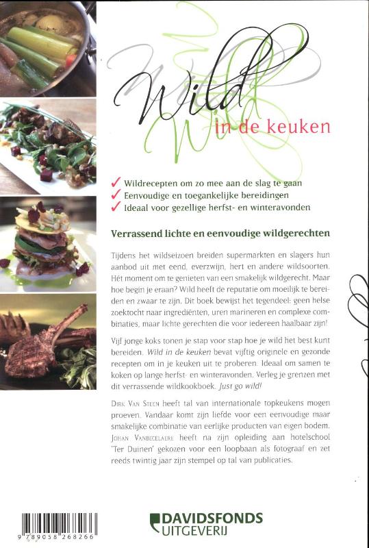 Wild in de keuken achterkant