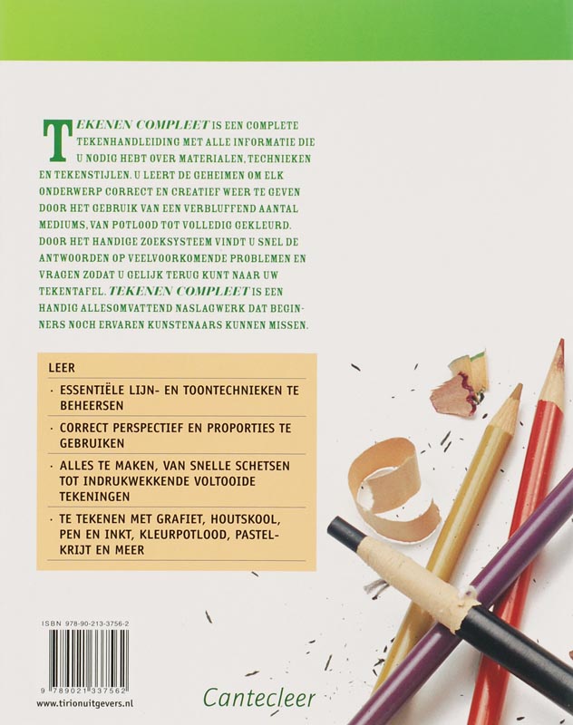 Tekenen Compleet achterkant