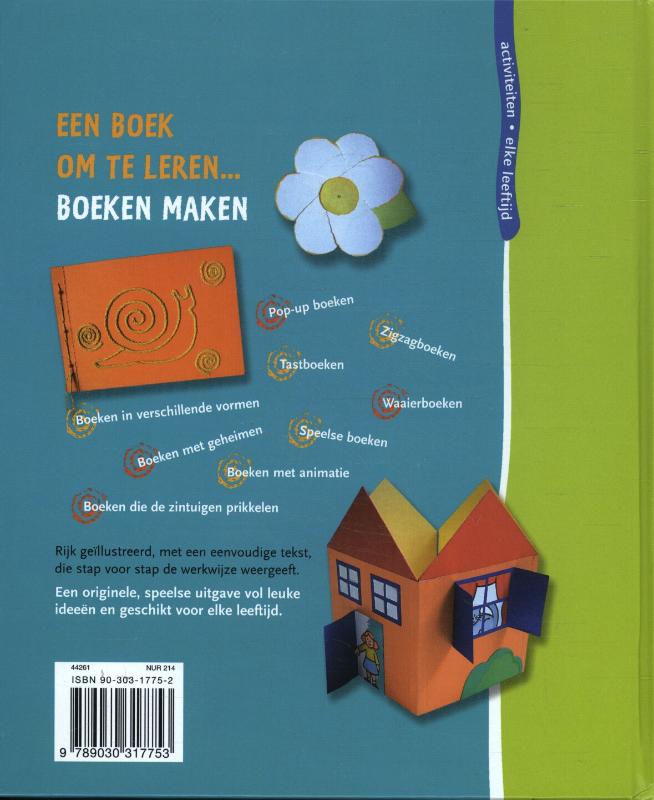 Ik maak boeken achterkant