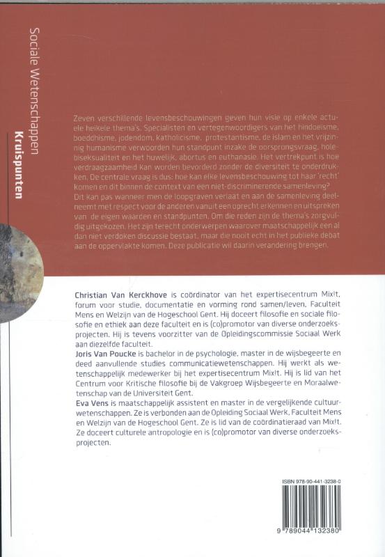 Sociale Wetenschappen - Kruispunten 3 -   Hier staan we voor! achterkant