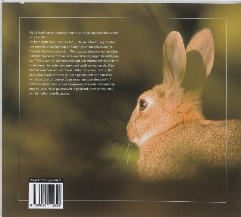 Wilde Konijnen achterkant