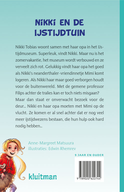 Nikki en de IJstijdtuin achterkant