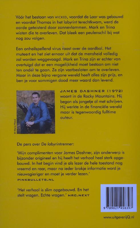 De moordopdracht / De Labyrintrenner / Prequel 1 achterkant