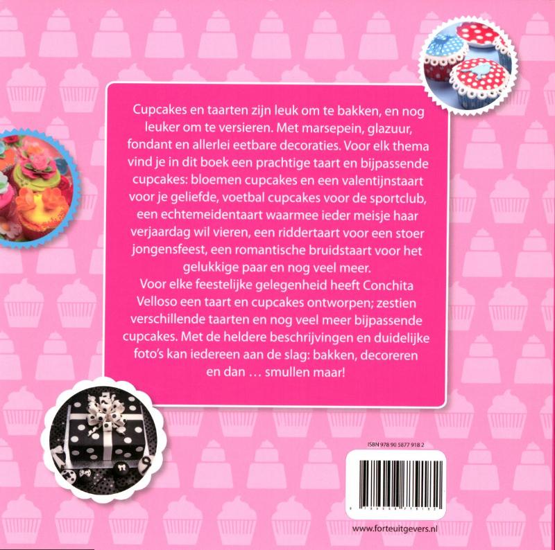Cupcakes & taarten decoreren achterkant