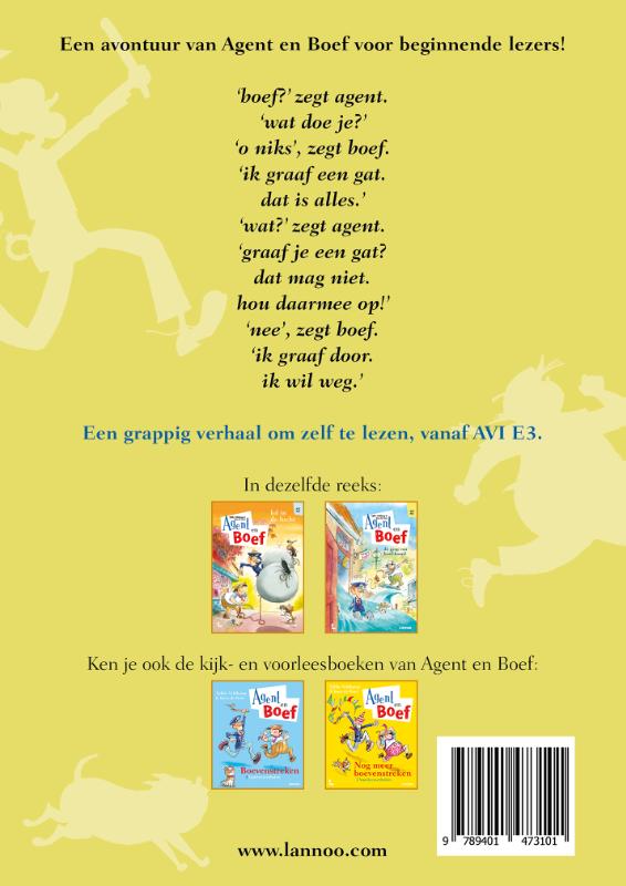 Gekte onder de grond / Agent & Boef achterkant
