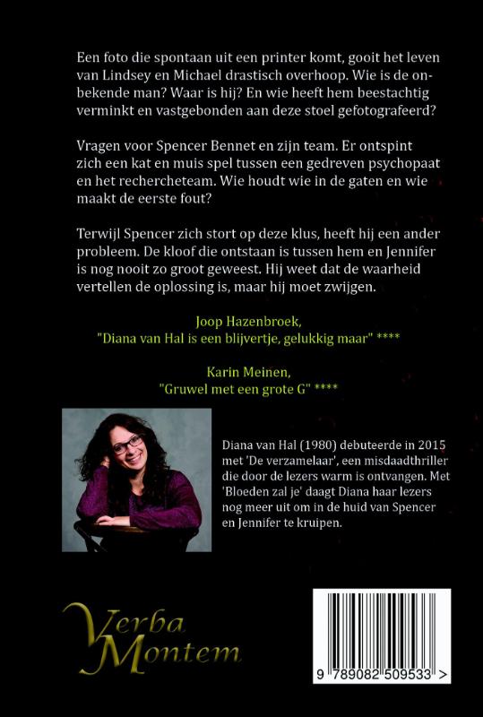 Bloeden zal je / Een Bennet &amp; Rowley mysterie / 2 achterkant