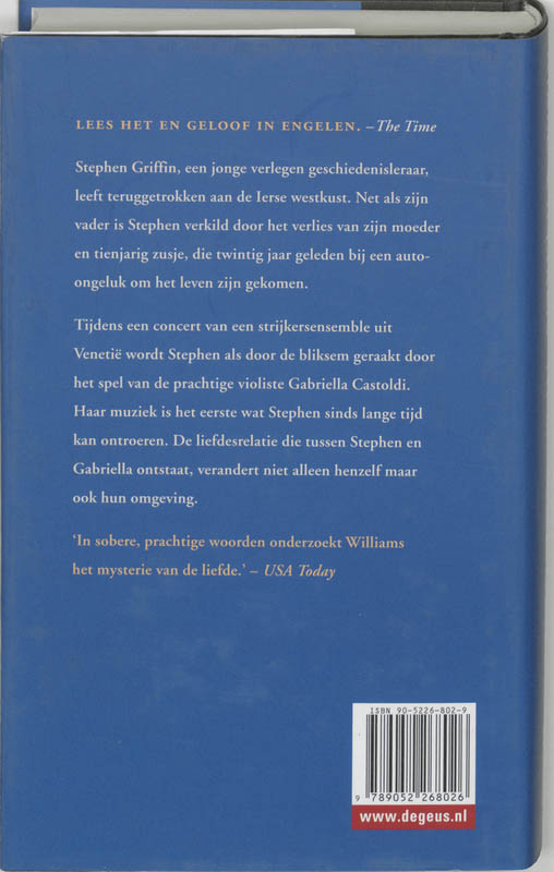 Hemelse muziek achterkant