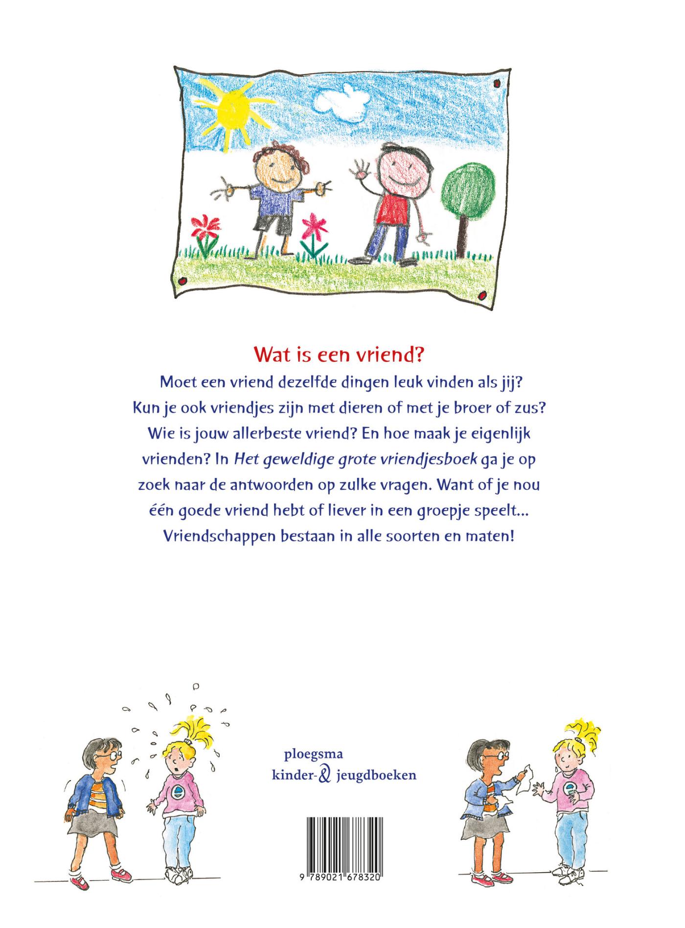 Het geweldige grote vriendjesboek achterkant