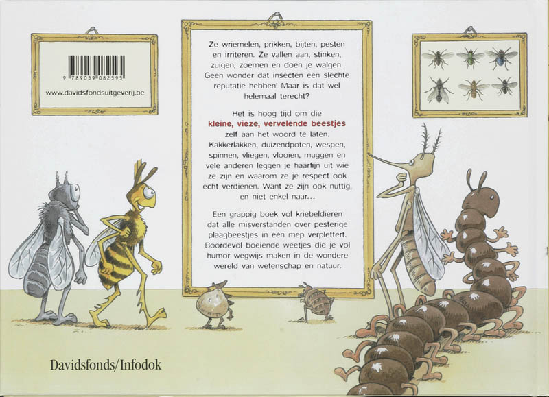 Vieze Beestjes achterkant