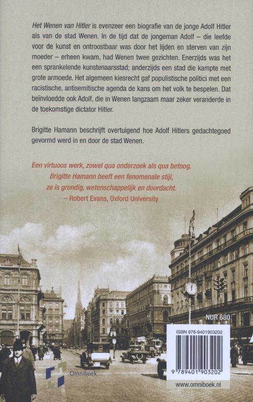 Het Wenen van Hitler achterkant