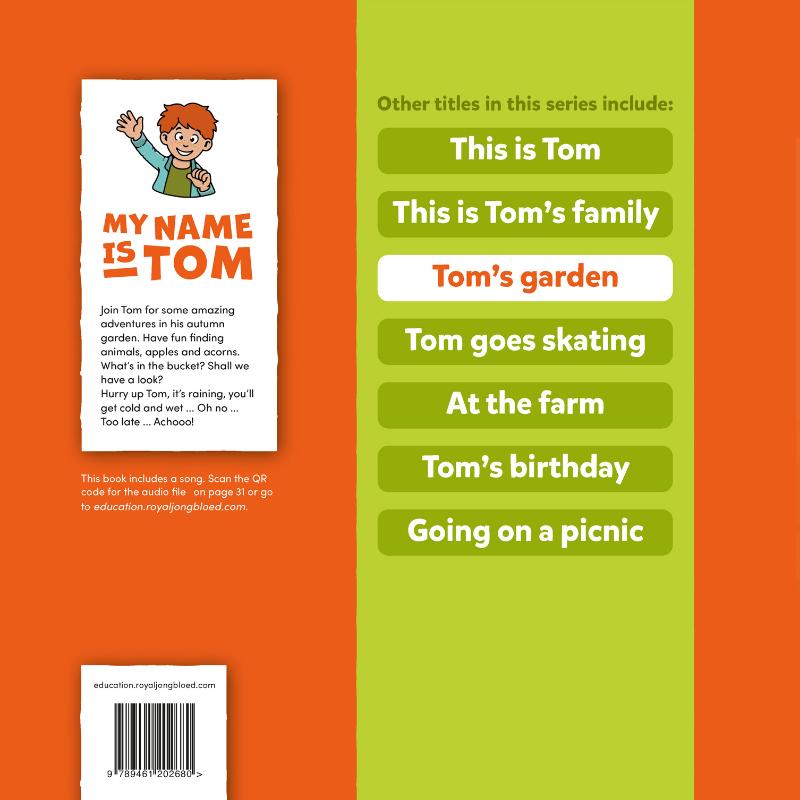 Tom’s back garden / My name is Tom achterkant
