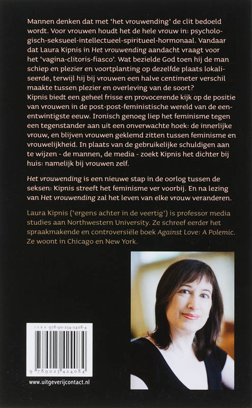 Het vrouwending achterkant