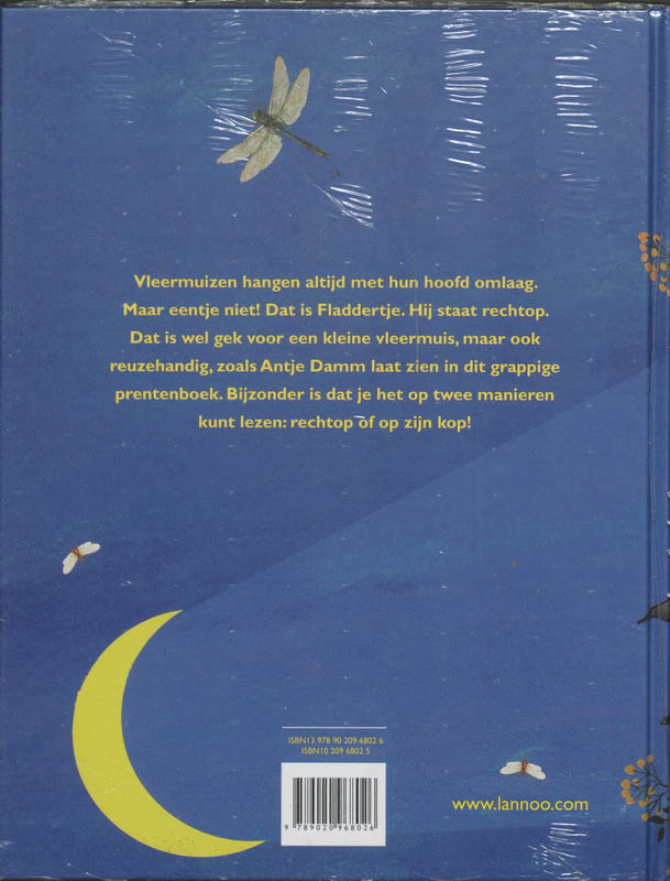 Fladdertje Op Zijn Kop achterkant