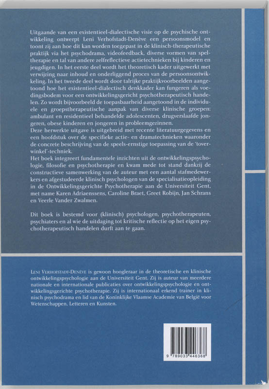 Zelfreflectie En Persoonsontwikkeling achterkant