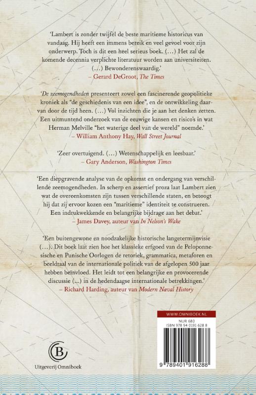 De zeemogendheden achterkant