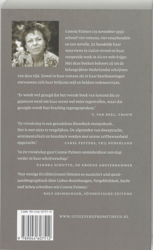 De Vriendschap Midprice achterkant